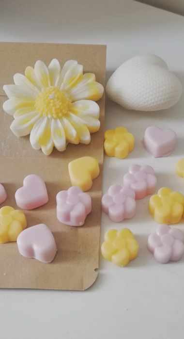 Mix wax melts com aroma de coco