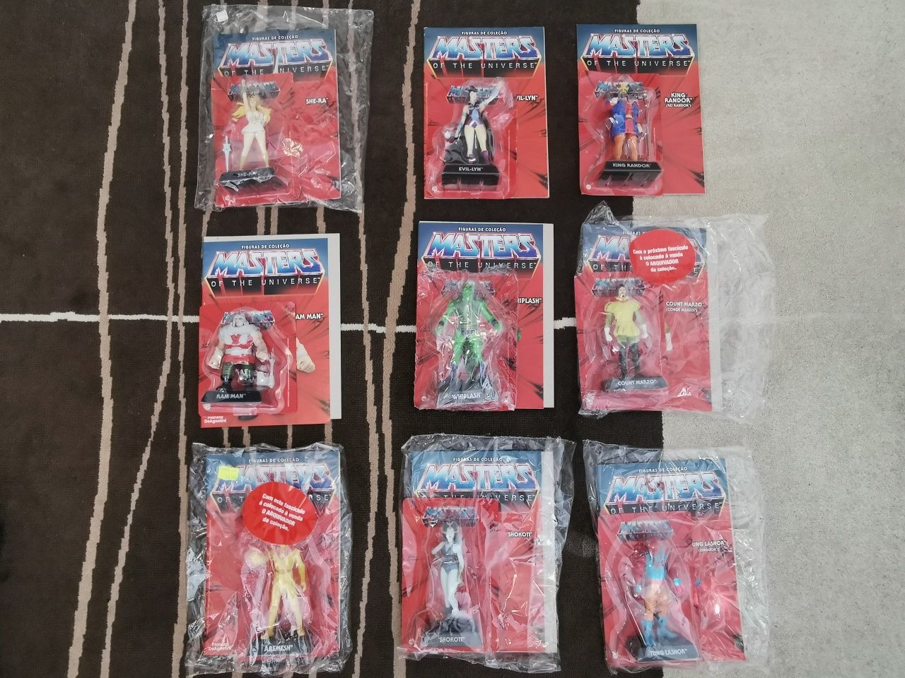 Coleção "MASTERS OF THE UNIVERSE" completa.