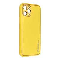 Etui Forcell Leather Case do iPhone 11 Pro Yellow