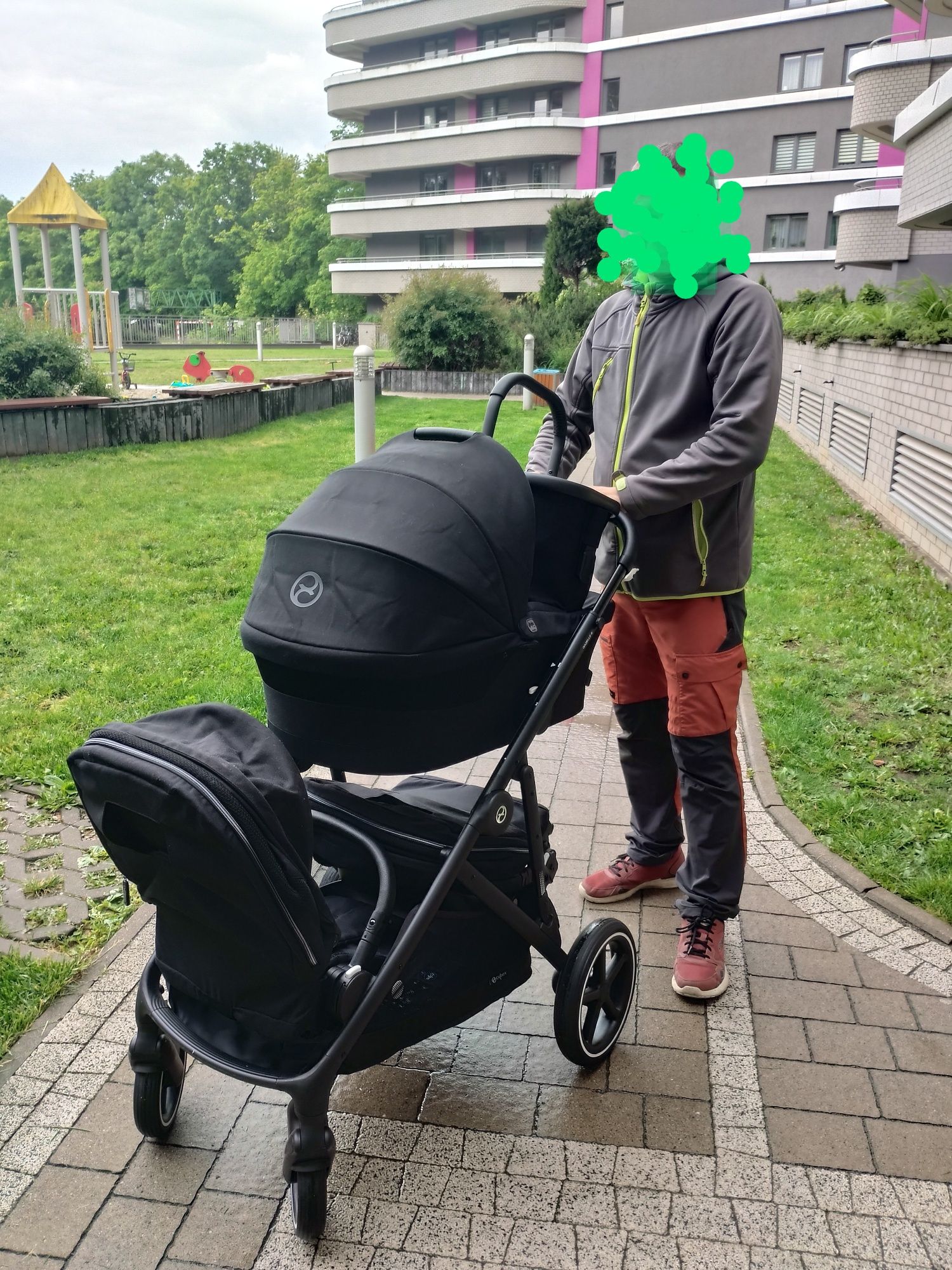 Cybex Gazella S 2024- rok po roku-bliźniaczy