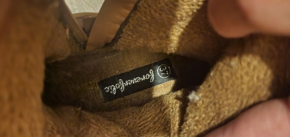 Ocieplane buty damskie 37