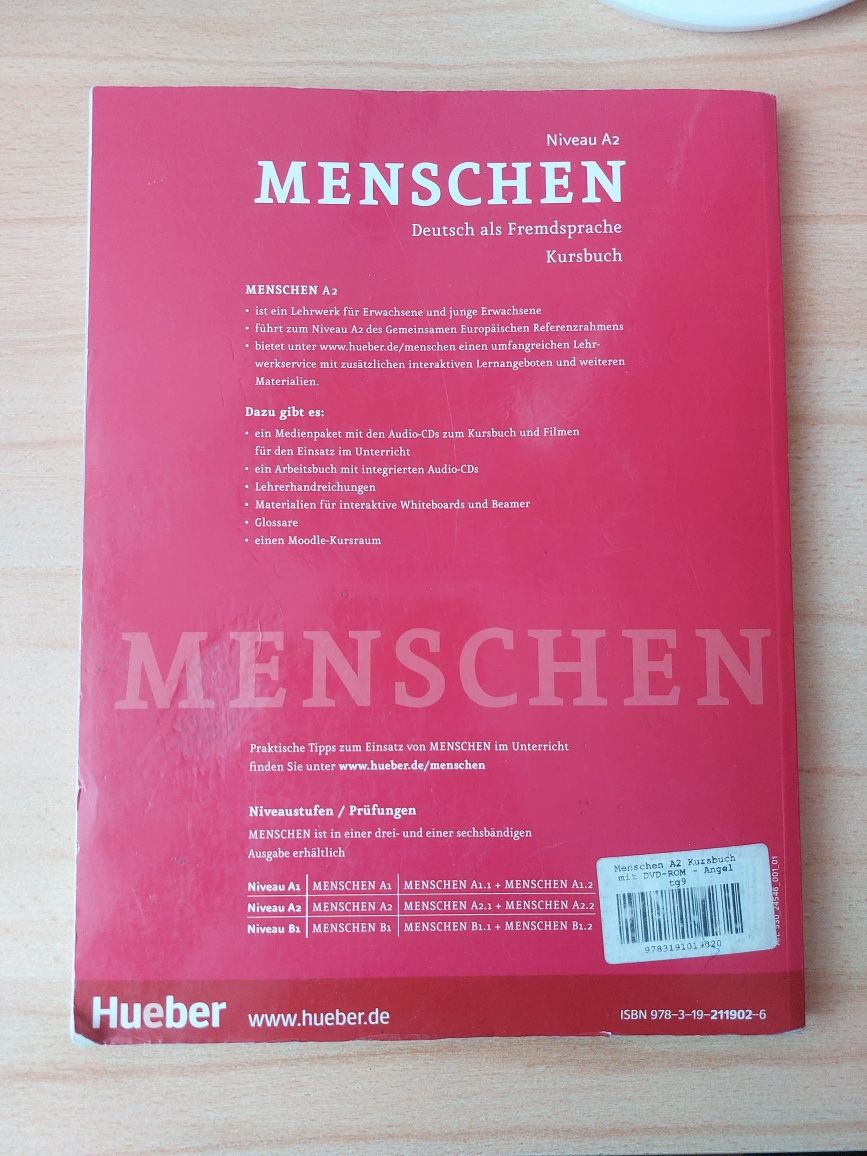 Podręcznik - Menschen A2.