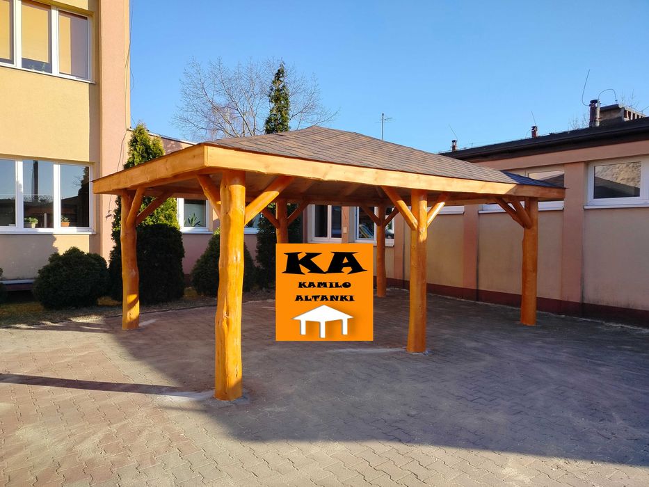 Altanka, Altana, Altanki, Altany na grubym balu ogrodowe