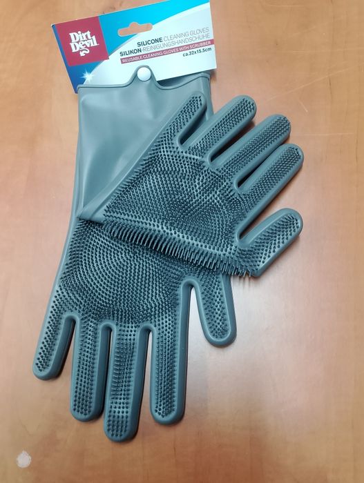 Rękawice silikonowe do mycia