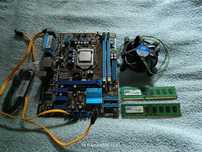 Płyta P8H61-M LX, Intel Core I3, Good Ram DDR 3 4GB DIMM, Cooper Intel