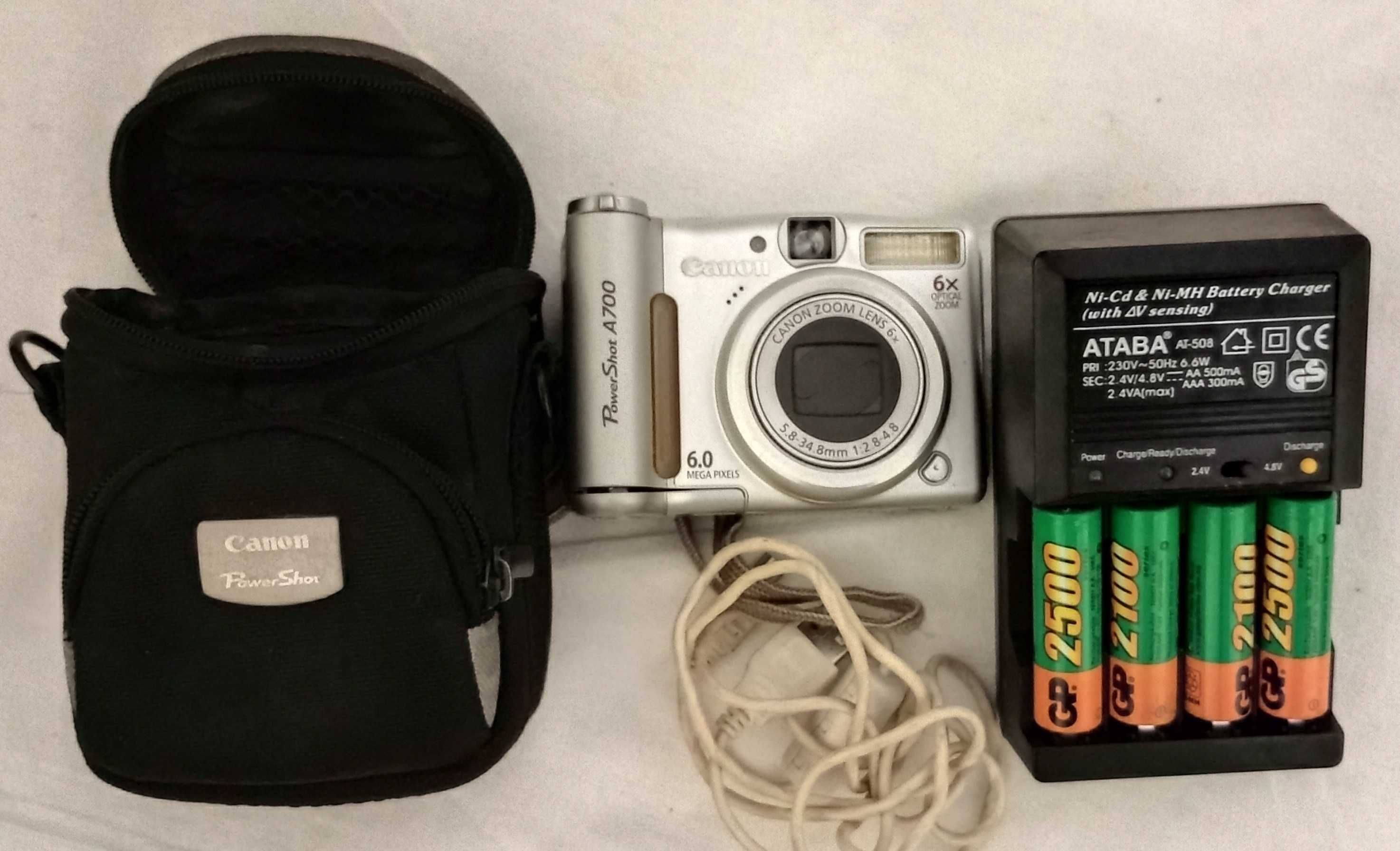 Продам цифровой фотоаппарат Canon PowerShot A700