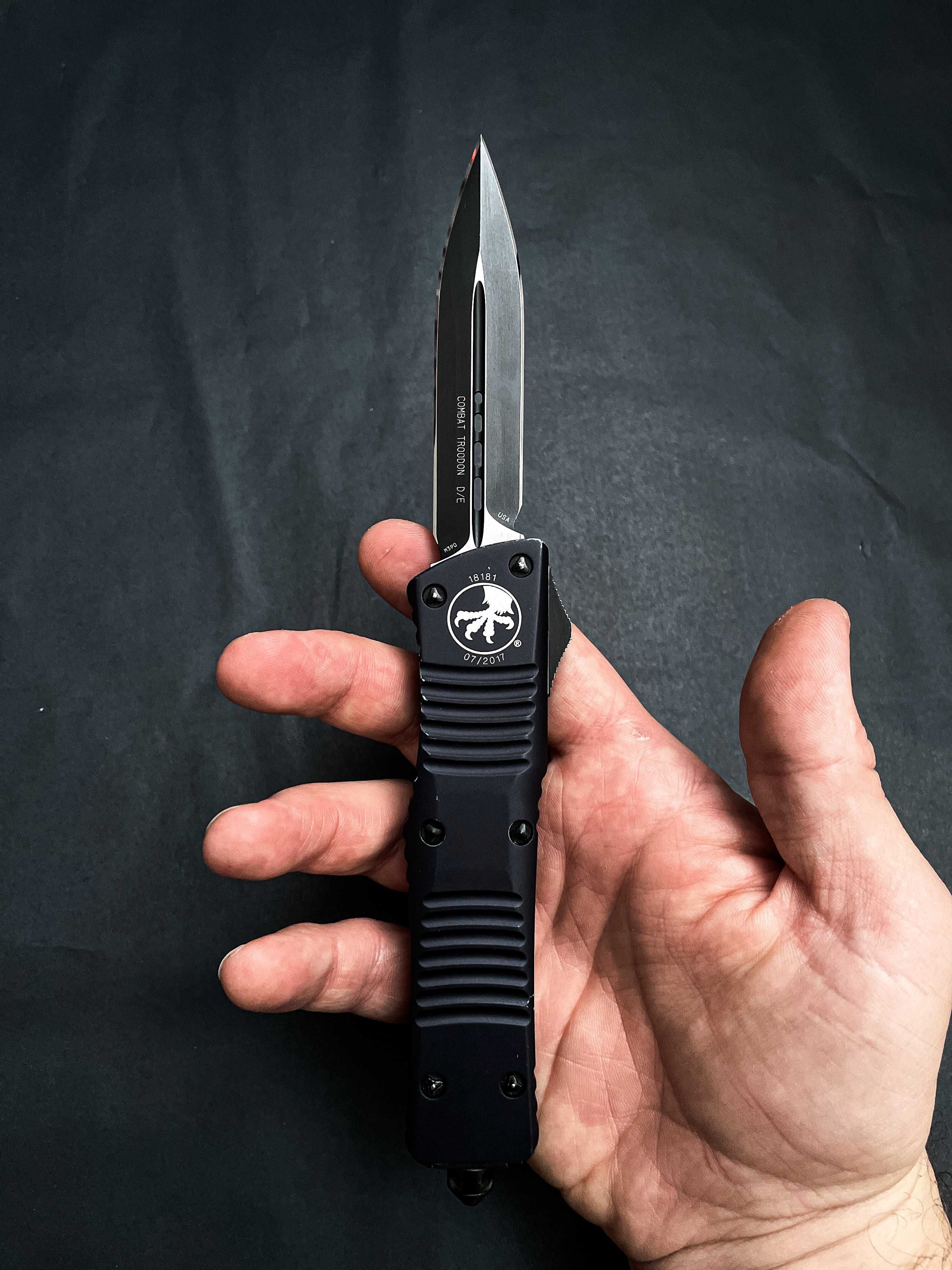 Microtech Combat Troodon D/E M390 SN18181 07/2017