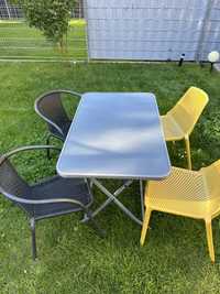 Zestaw ogrodowy stół i 4 krzesła