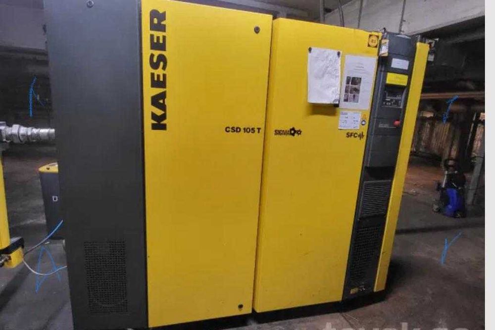 Kompresor śrubowy 55kW 2018 Kaeser CSD105T/SIGMA ABT105 ze zbiornikiem
