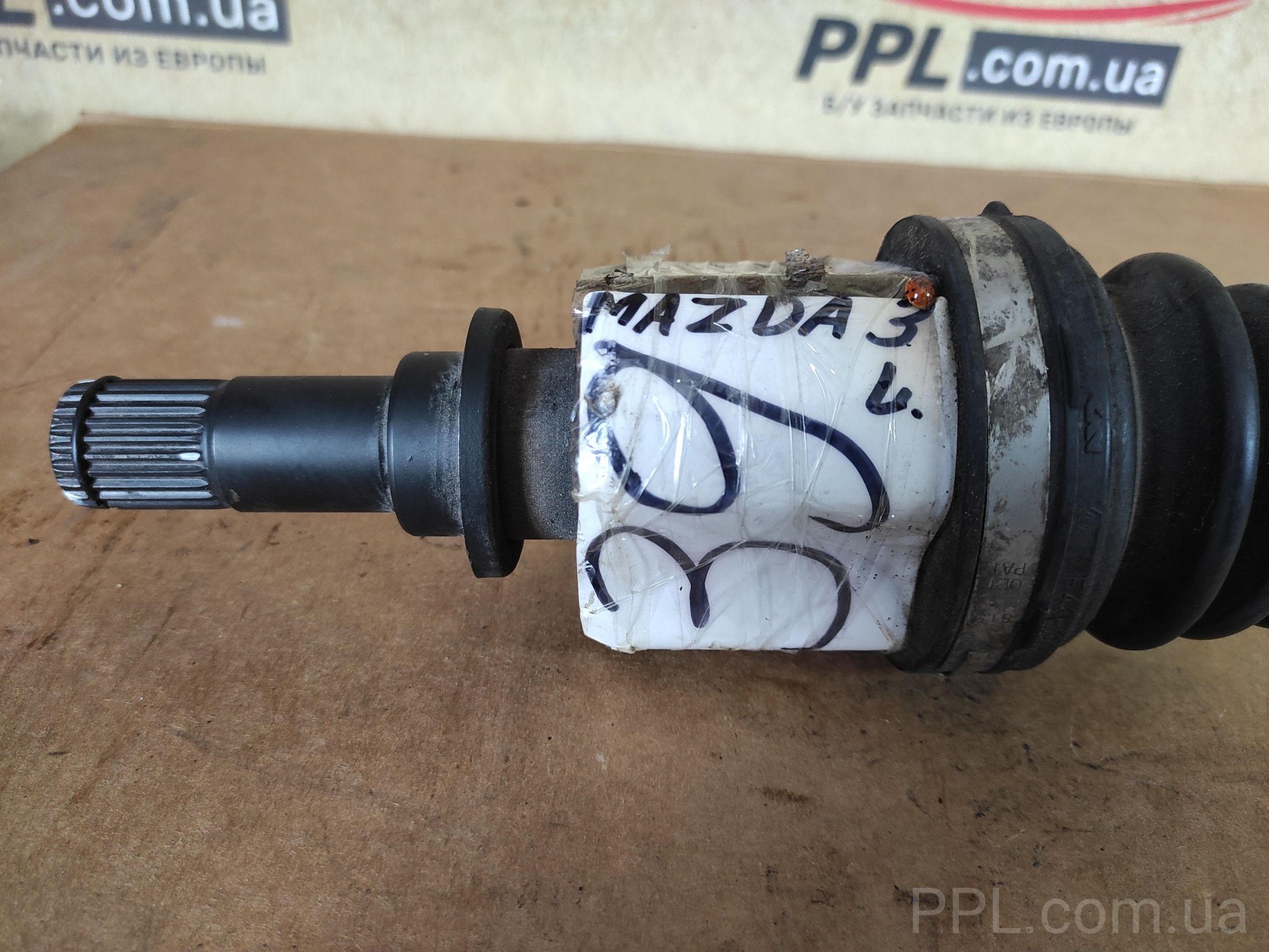 Mazda 3 BK 2003-2009 1.6b полуось привод передний левый 24x36