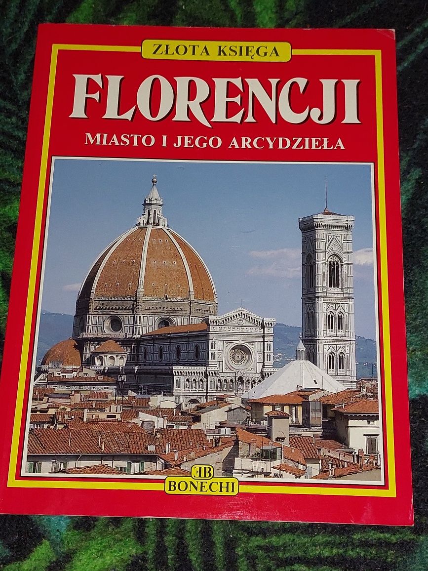 Włochy album Florencja Złota księga Florencji zabytki arcydzieła foto