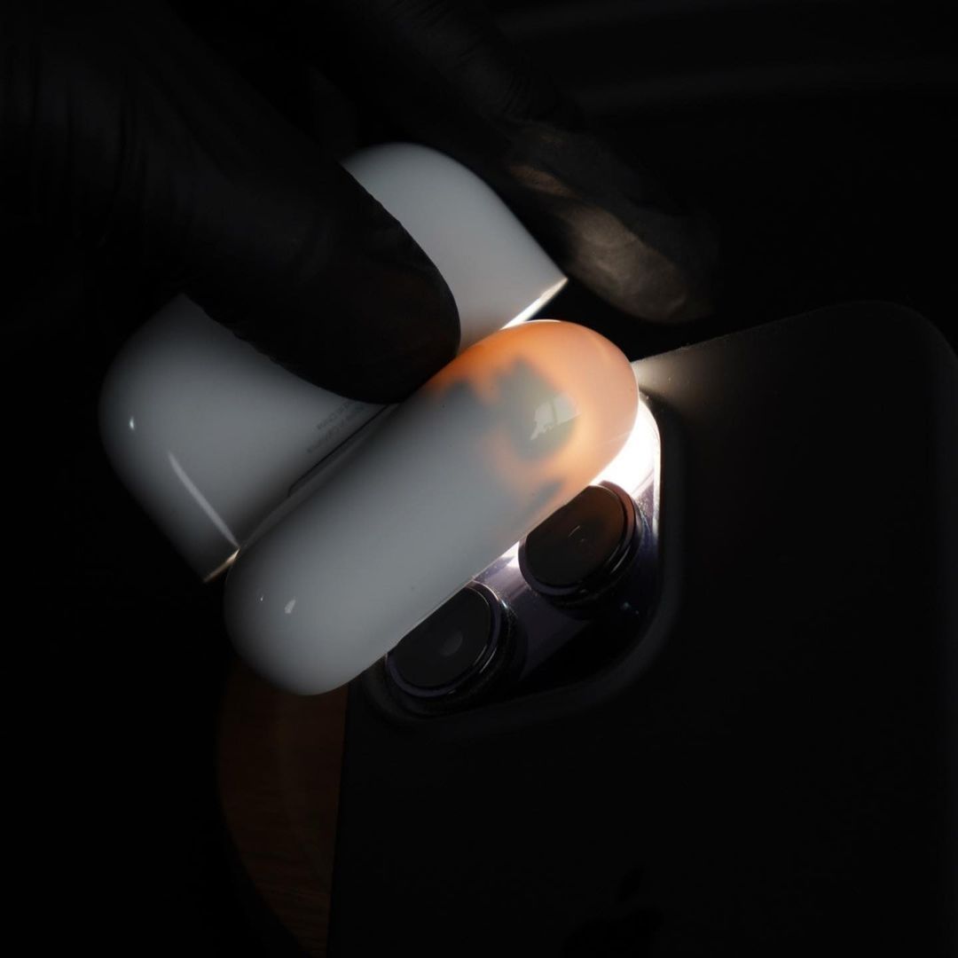 Наушники безпроводні Apple Air Pods Pro 2 (Airoha чіп звуку), Lux