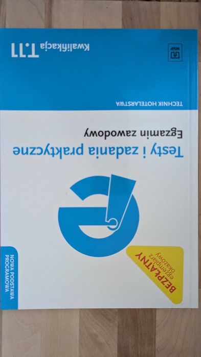 Testy i zadania praktyczne, egzamin zawodowy technik hotelarstwa