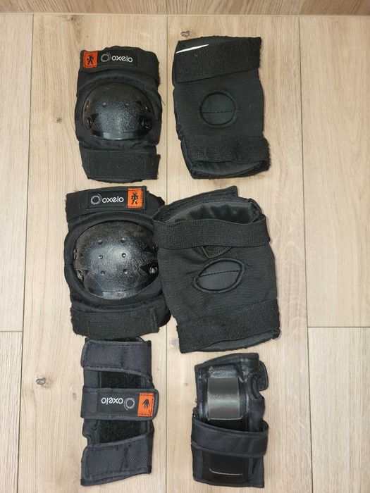 Роліки Rollerblade, шолом  Rollerblade, захист Oxelo дитячі