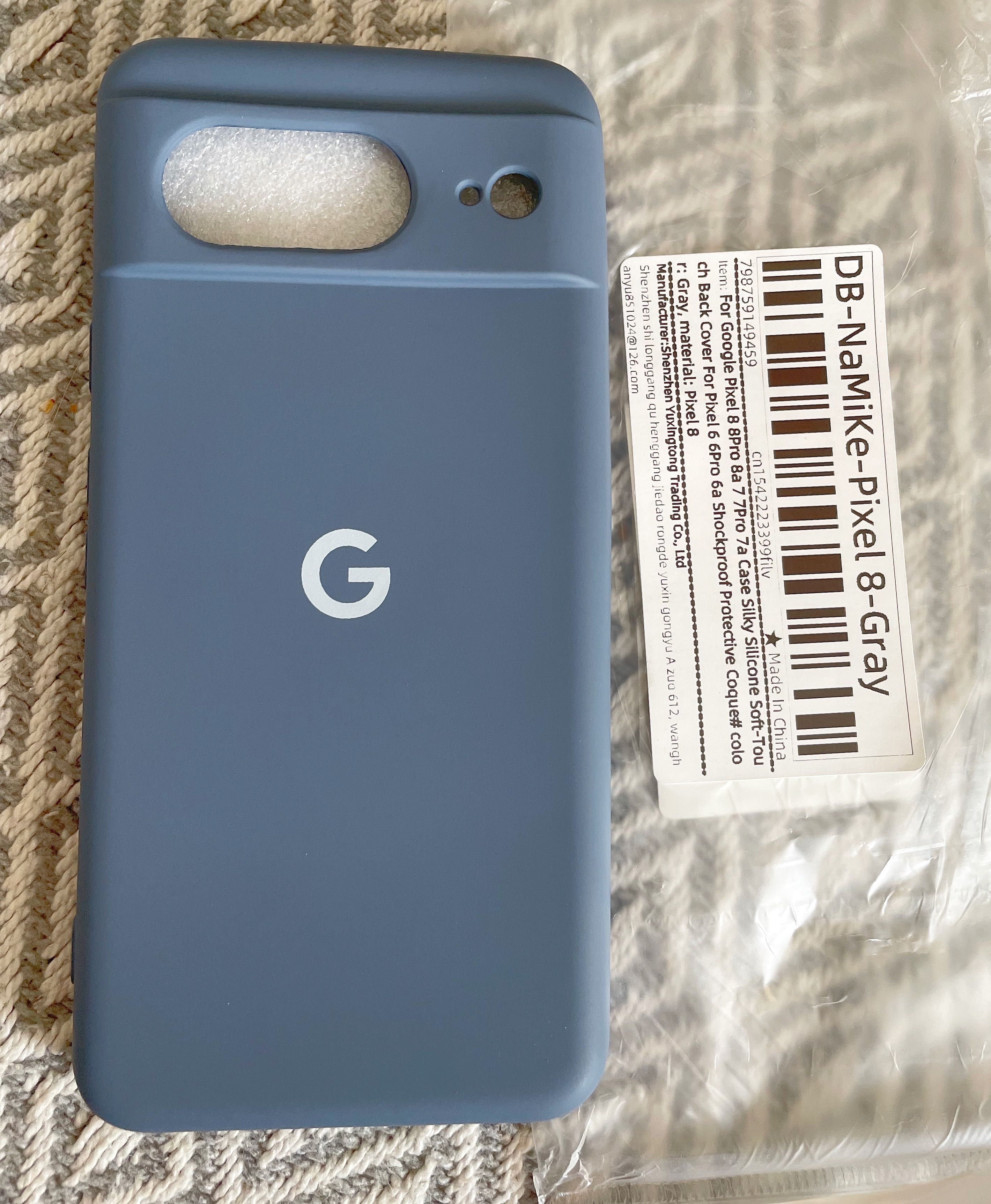 Case Pixel 8 Grey