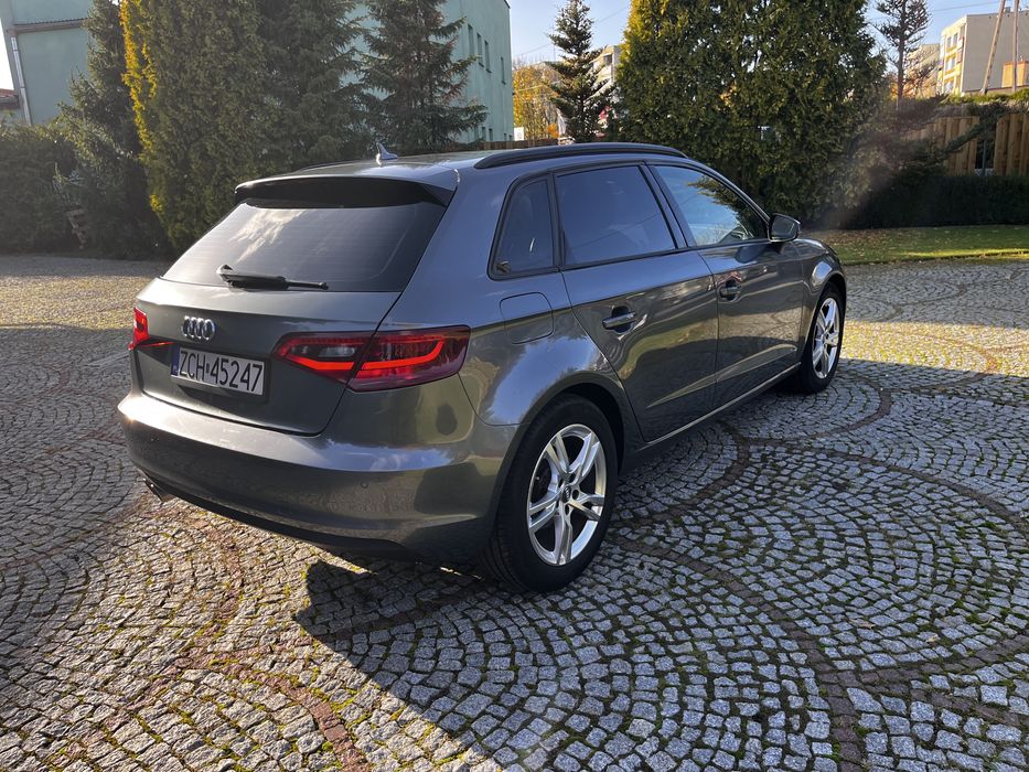 Audi A3 8V/2015r/2.0 TDI 150km/172tys.km/6biegów/manual/bi-xenon/navi