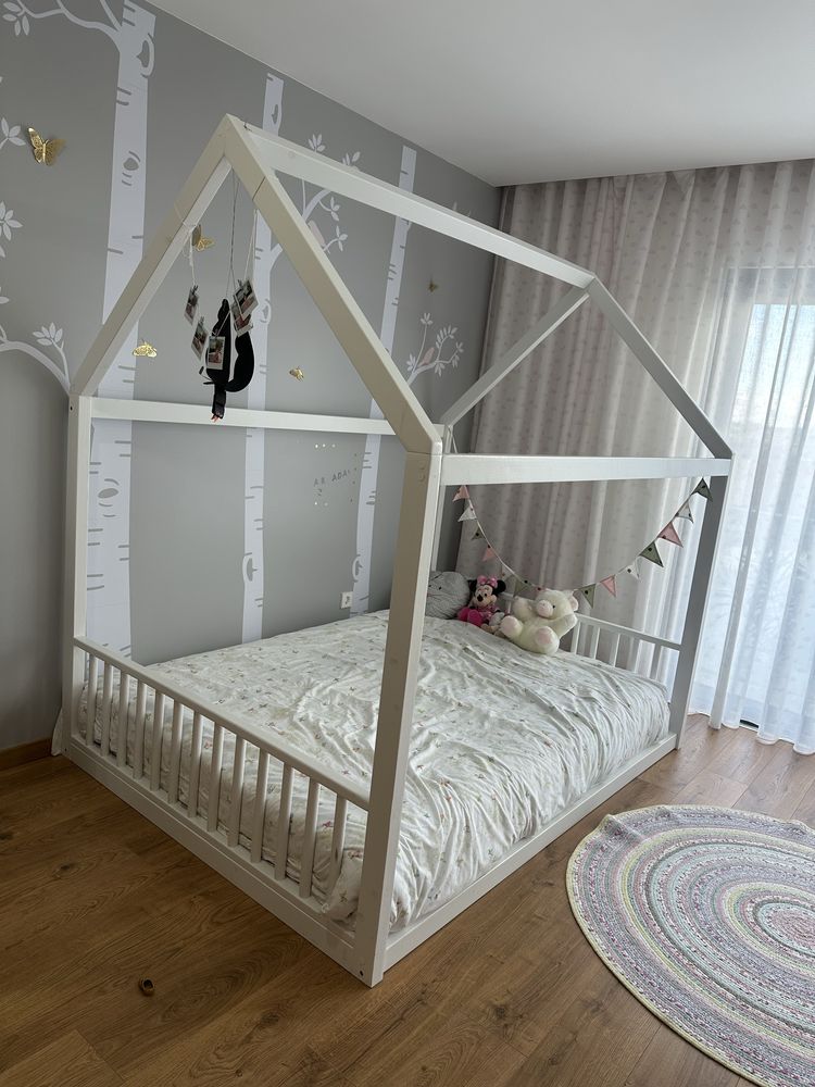 Cama montesori casinha 140x200