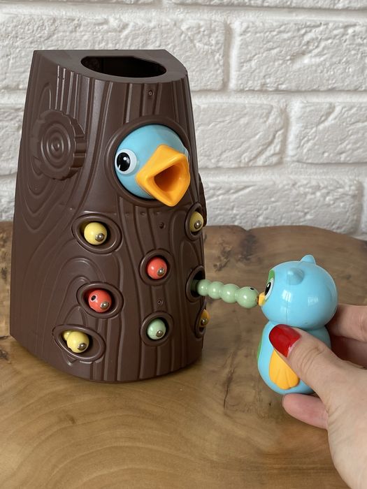 Дитяча розвивальна магнітна гра Монтессорі нагодувальниця Limo Toy