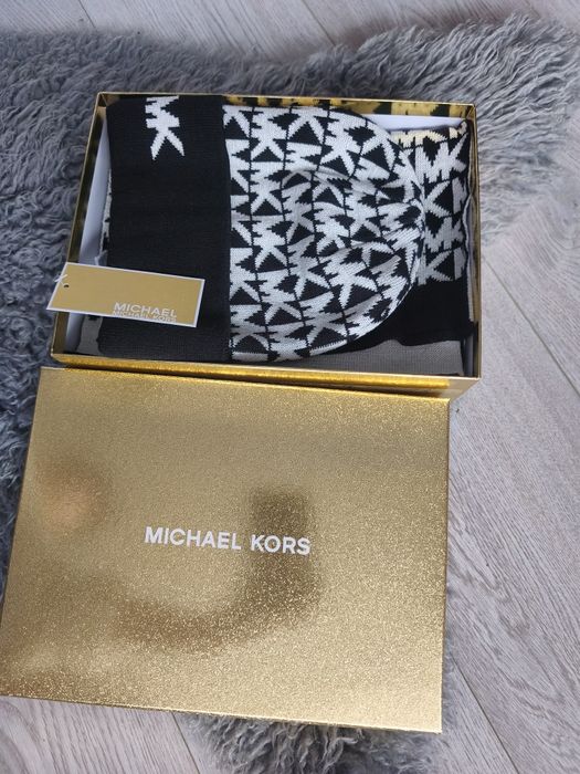 Komplet czapka i szalik Michael Kors