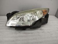 Lampa reflektor Lewy Renault Megane III srebrna