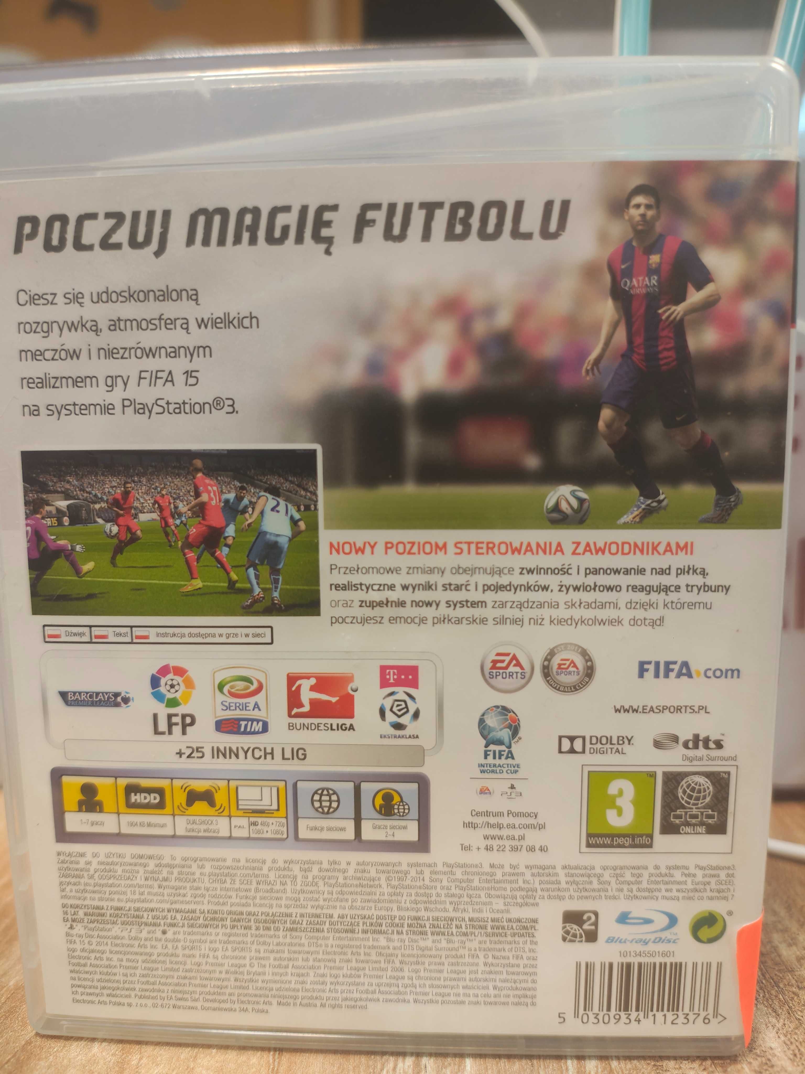 FIFA 15 PL Sony PlayStation 3 (PS3) Wymiana Skup SklepRetroWWA