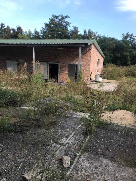 Приміщення пілорами з обладнанням 50 сот.землі.