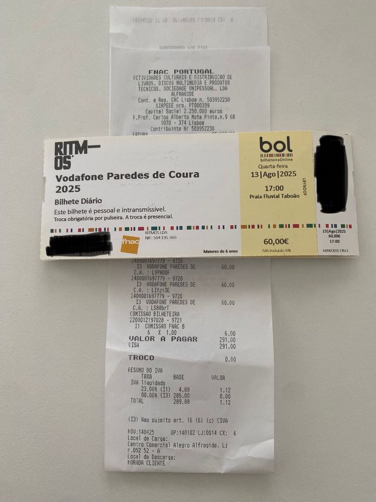 Bilhetes Paredes de Coura 2025
