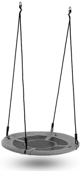 BOCIANIE GNIAZDO / NOWE / SUPER CENA!!! / antracyt / szary / śr. 90 cm