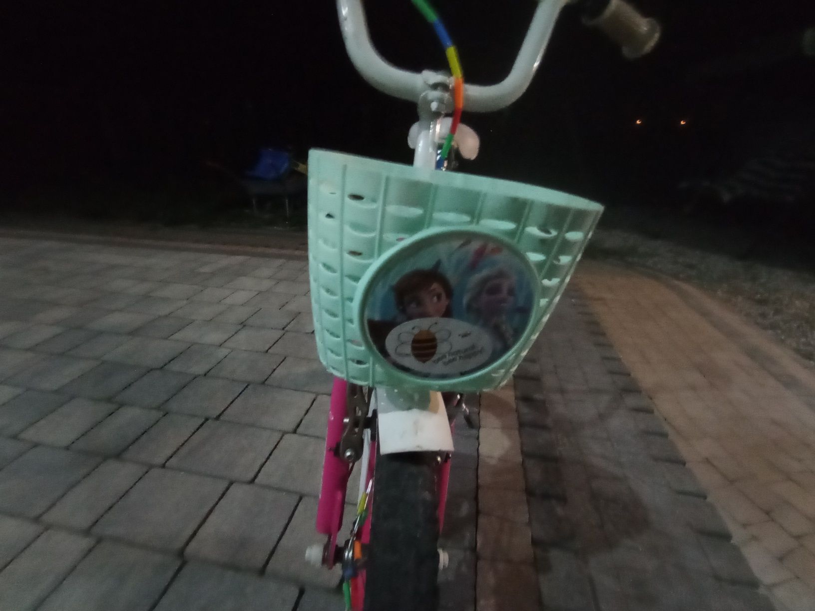 Rowerek dla dziewczynki koła 16" Karbon