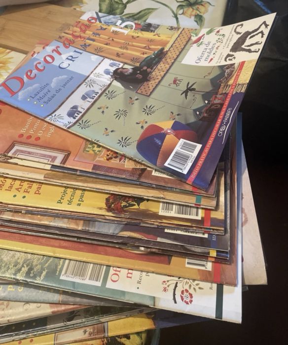 "Decoração CRIATIVA" da Orbi Fabbri, volume 1 ao 30 ( excepto n 22)