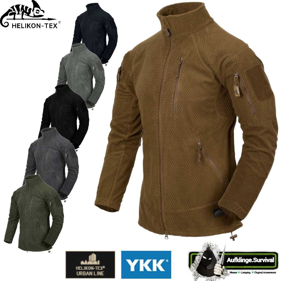 Кофта куртка Helikon Tex Alpha Tactical флис толстовка всесезонна