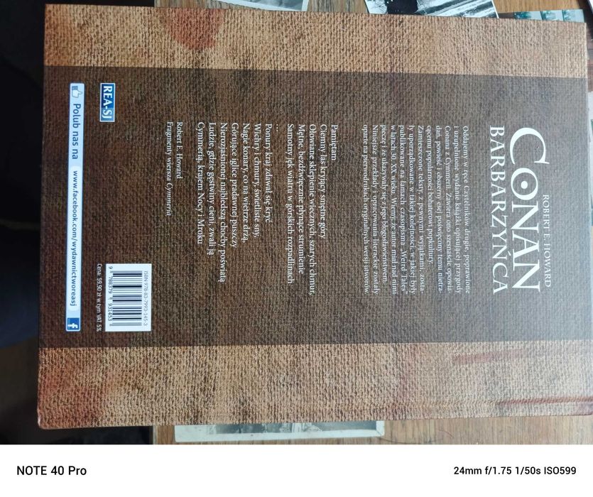 Ksiazka -Conan Barbazynca