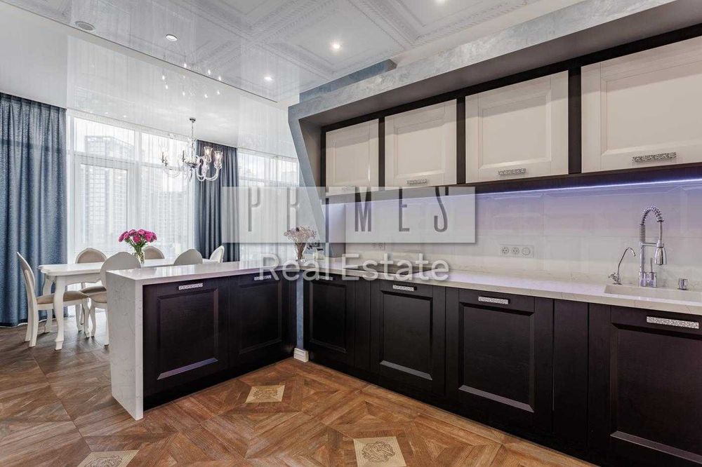 Аренда 4к квартиры 175м2, ЖК «Бульвар Фонтанов», Печерск