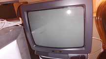 Telewizor eksponat retro