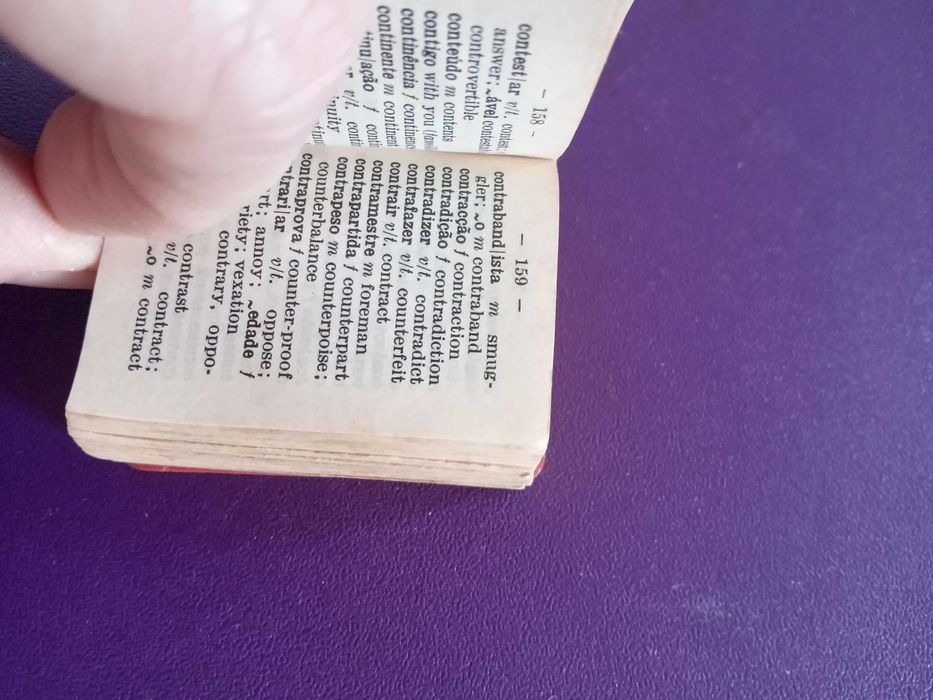 LILLIPUT Dictionary Portuguese-English,  1963 Langenscheidt's