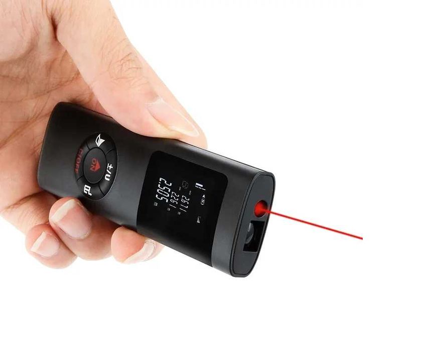 Мини лазерная рулетка дальномер 60м