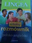 Książka szkolny rozmównik polsko- angielski