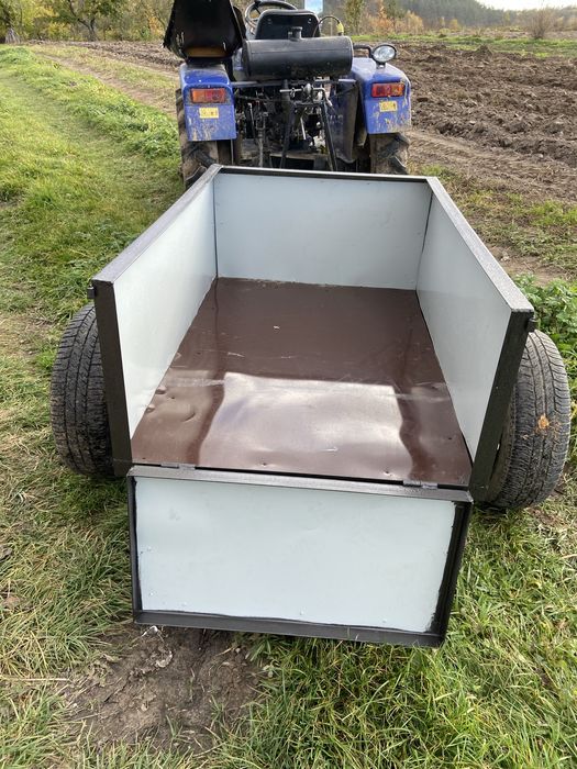 Причіп для квадроцикла міні мотоблока самоскид