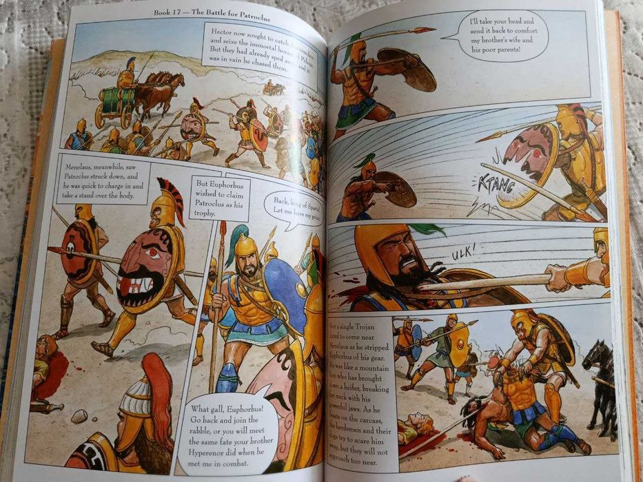 The Iliad: A Graphic Novel by Gareth Hinds