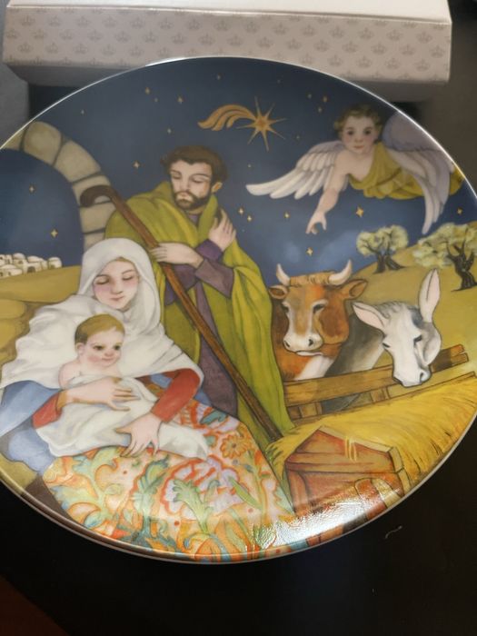 Vista Alegre Prato decorativo de Natal 2023 numerado