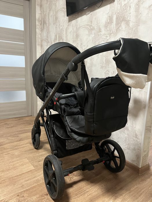 Коляска 2 в 1 Bair Next EKO шкіра
