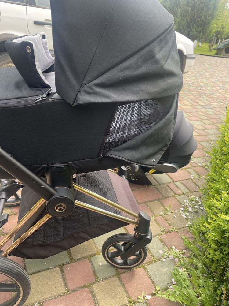 Коляска Cybex Priam Roza Golg 2в1