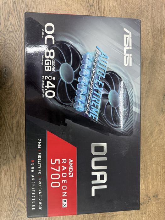 Asus rx 5700 amd 8gb