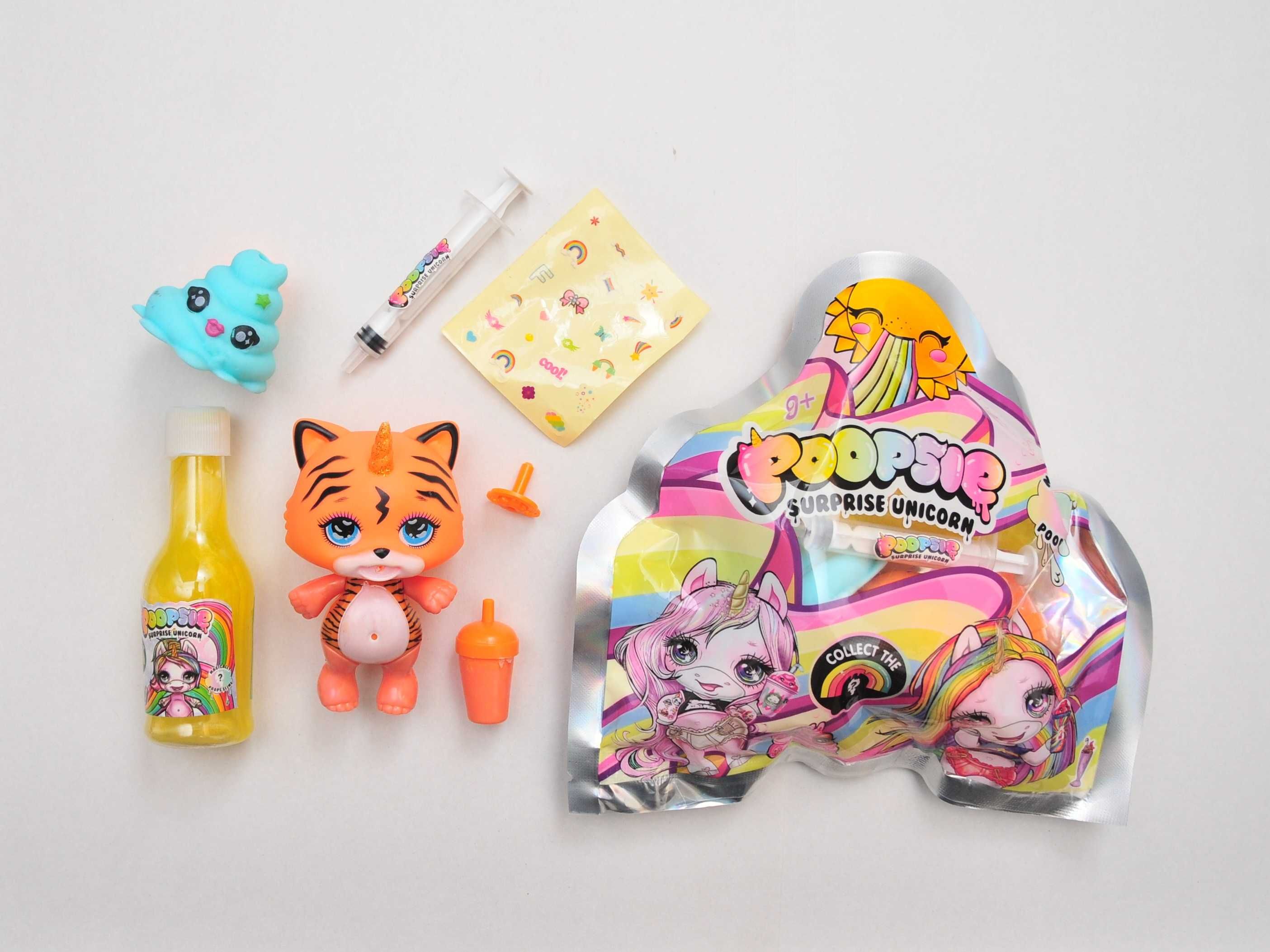 Пупси Слайм Сюрприз Единорог тигр Poopsie Slime unicorn с аксессуарами