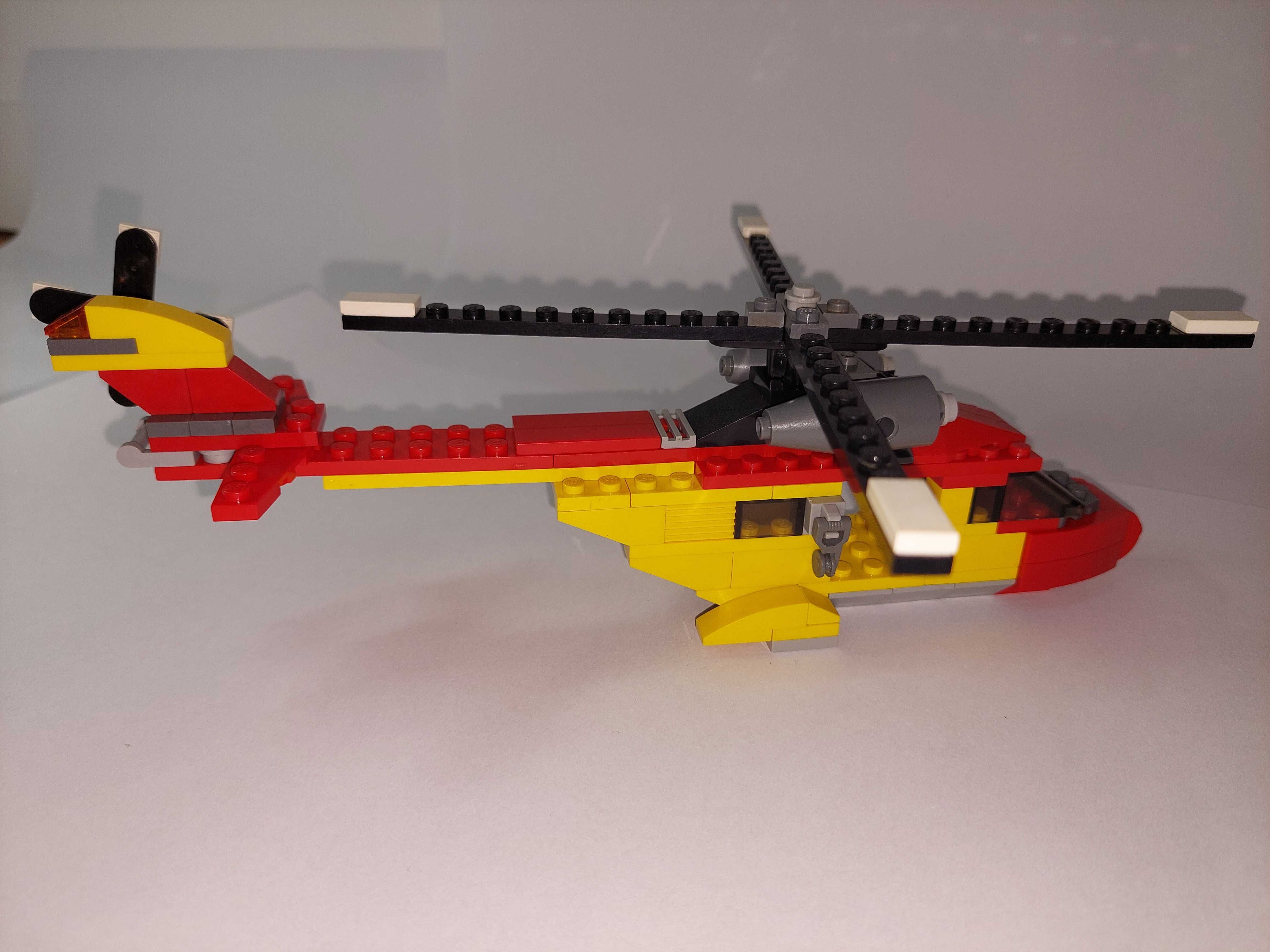 Lego Creator 5866 3 w 1 Helikopter ratunkowy kompletny z instrukcjami