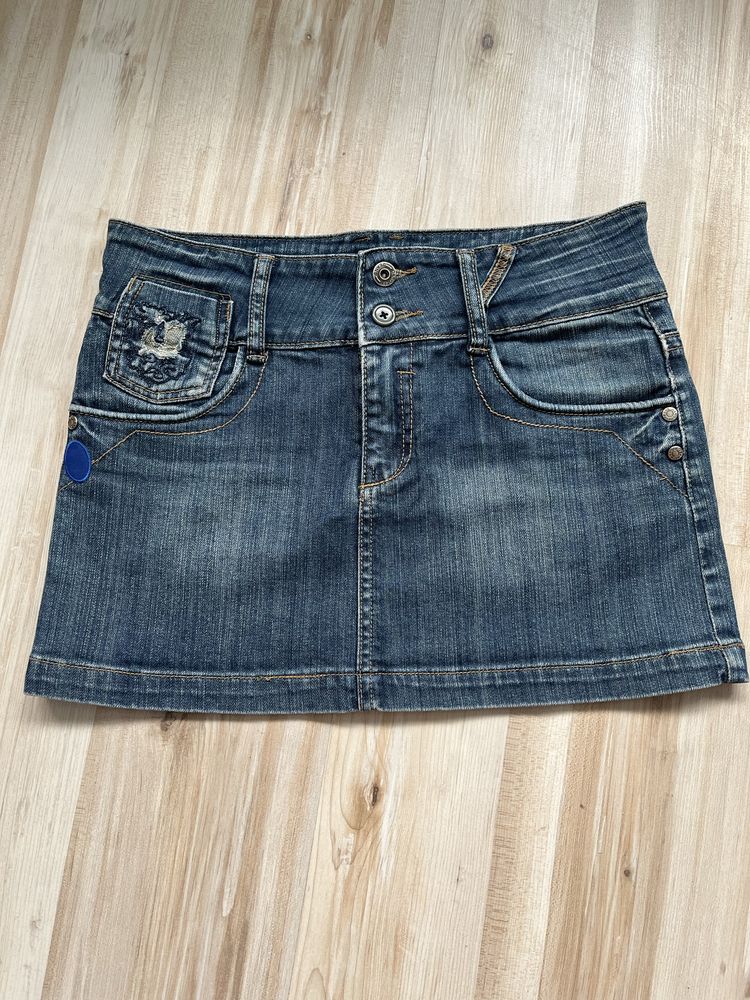 Spódnica jeans mini