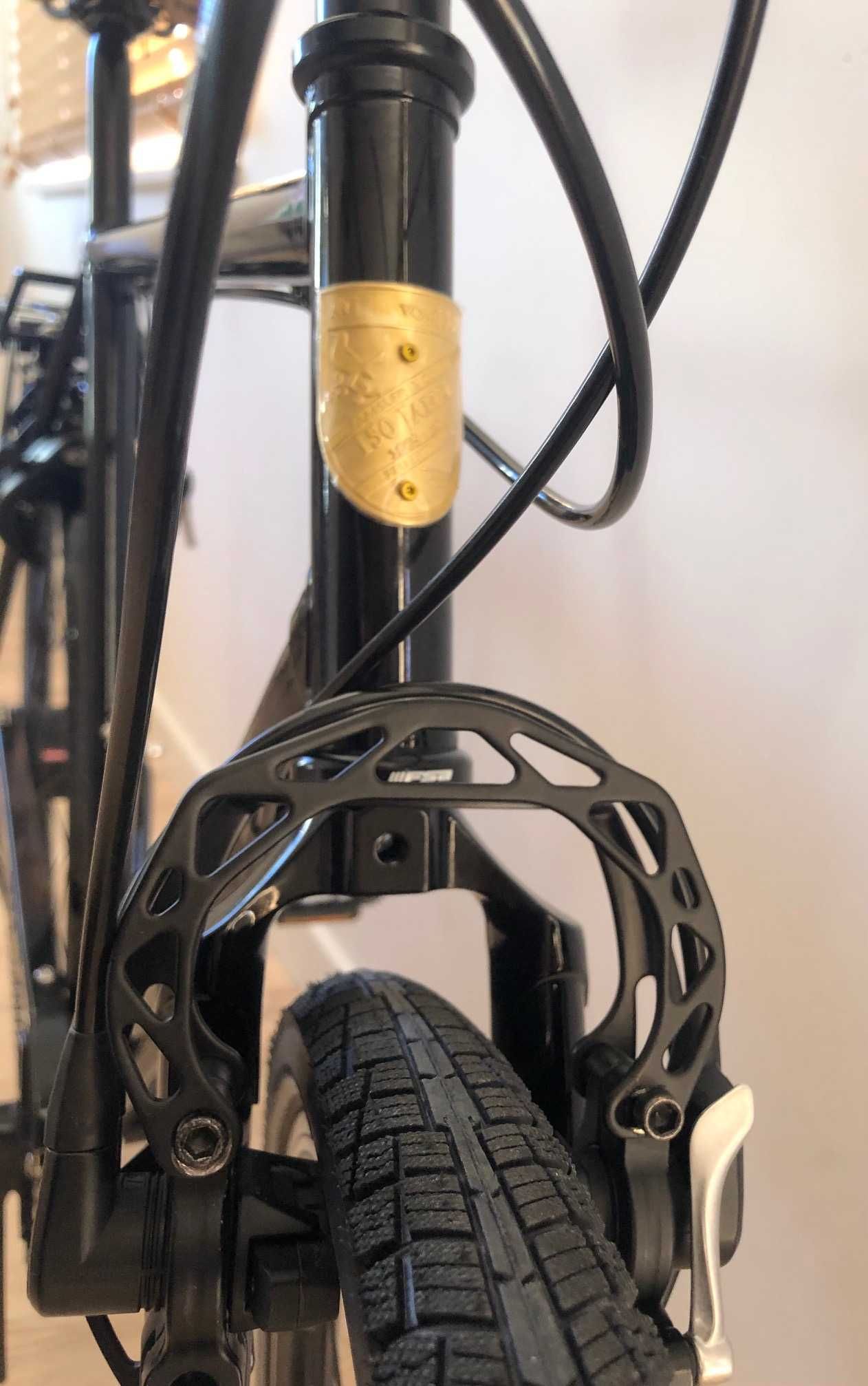 rama z Roweru Miejski AMSLER 52cm S Swiss Retro Brooks Sram g8 vintage