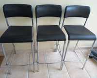 3 cadeiras altas de bar
