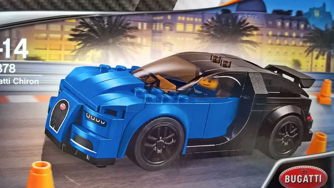 LEGO Speed Champions 75878 Bugatti Chiron selado