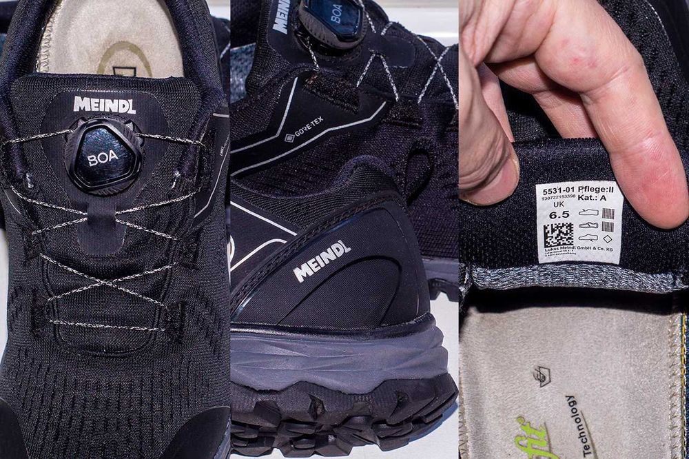 ‼️Кросівки трекінгові Meindl Abano GTX BOA Goretex Black 39 р оригінал